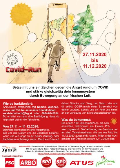 COVID Run fürs Ö3-Weihnachtswunder
