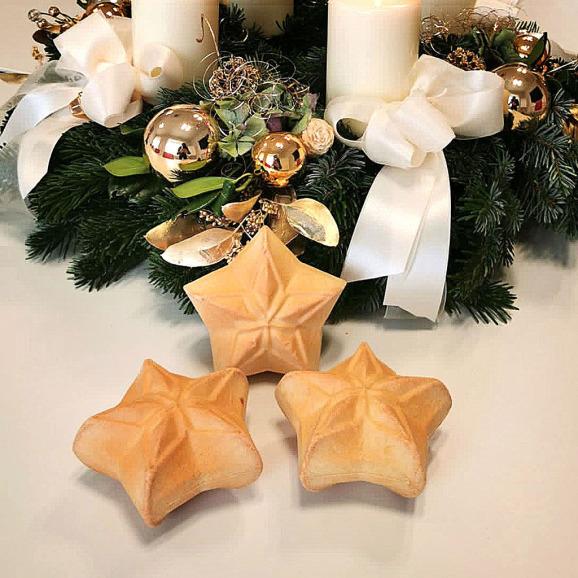 BRIOCHE-WEIHNACHTS-STERNE: Gebäck, das schmeckt und hilft!