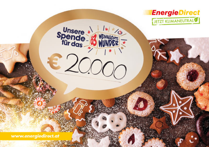 Spende für das ö3 Weihnachtswunder
