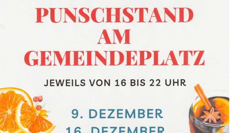 Punschstand der SPÖ und des Pensionistenverbandes Thalheim bei Wels
