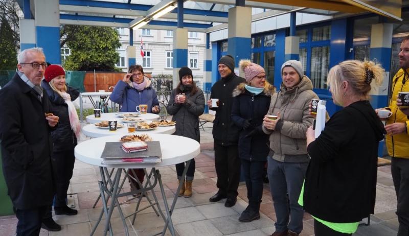 Punschstand für einen guten Zweck