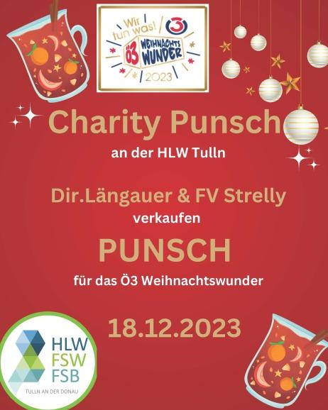 Charity Punsch fürs Ö3-Weihnachtswunder