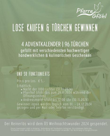 Zauberhafter Adventkalender fürs Ö3 Weihnachtswunder