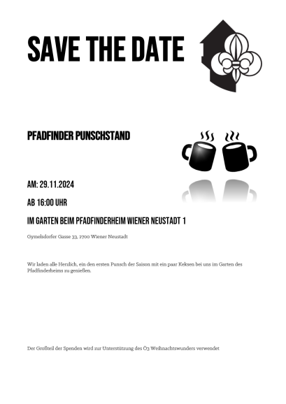 Pfadfinder Punschstand