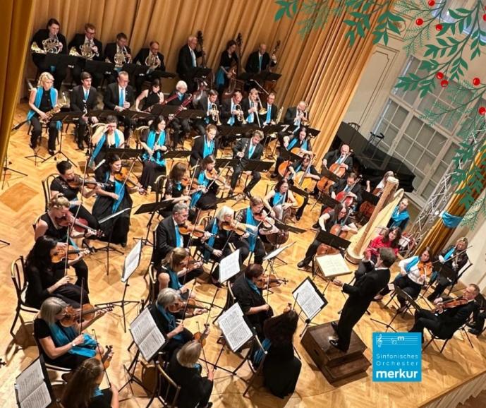 Sinfonisches Orchester Merkur sammelt bei Weihnachtsfeier