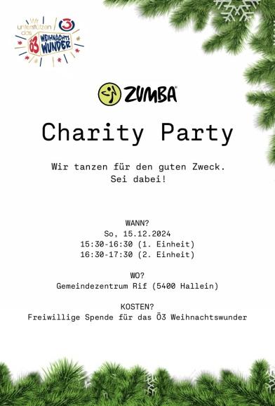 Zumba Charity Party