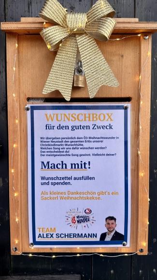 Christkindlmarkt-Wunschhütte
