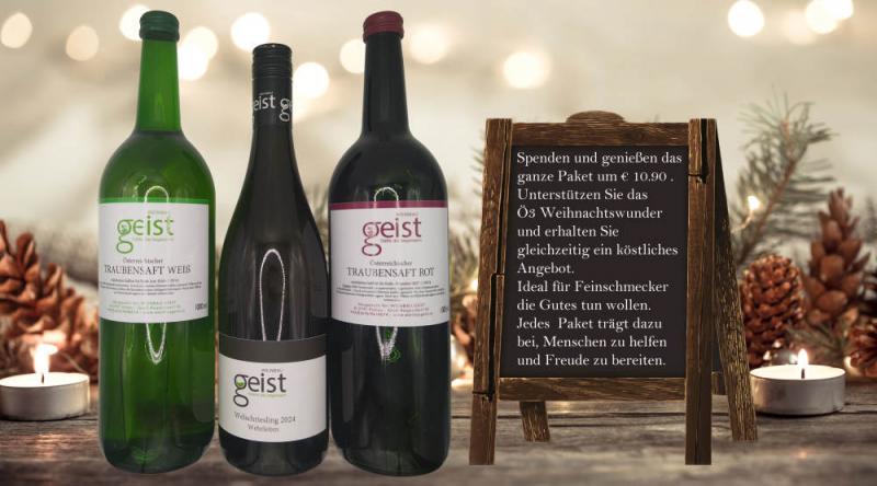 Spenden und genießen