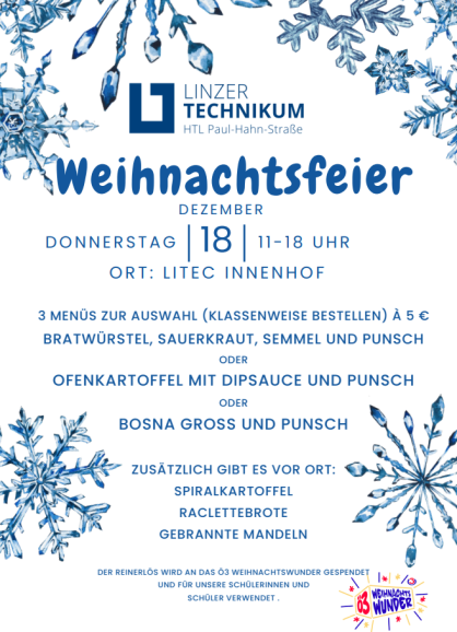 Weihnachtsfeier für was GUTES