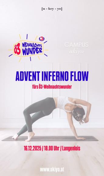Advent Inferno Flow fürs Ö3-Weihnachtswunder